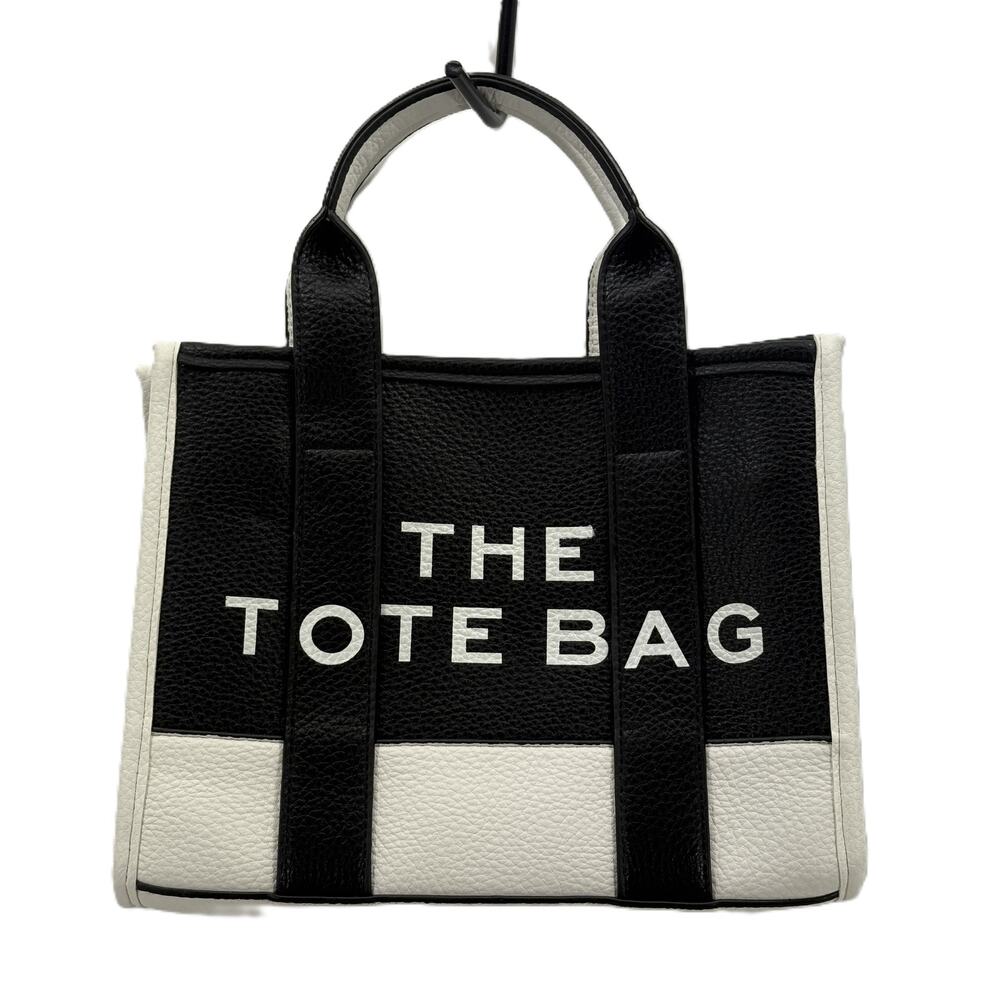 The Tote Bag Black & White Hand Crossbody Bag
